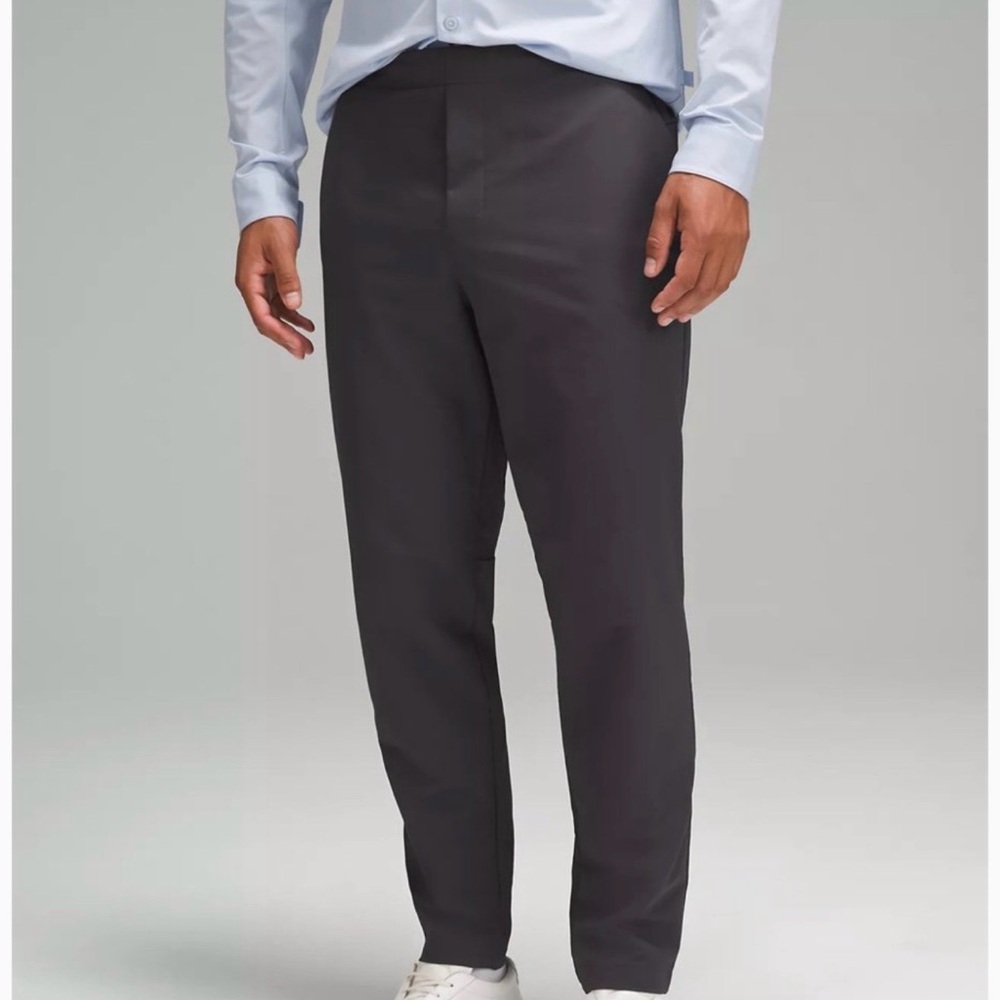Men's Classic Dark Gray Dress Pants